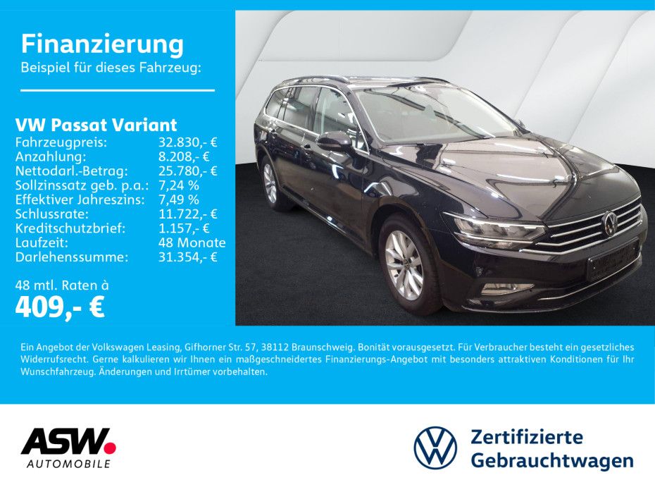 Volkswagen Passat Variant Business 2.0 TDI DSG LED Navi AHK