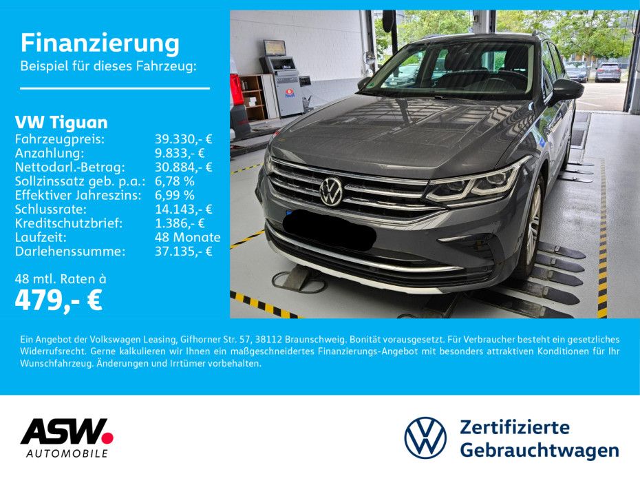 Volkswagen Tiguan Elegance 2.0TSI 4M DSG Matrix Navi RFK DC