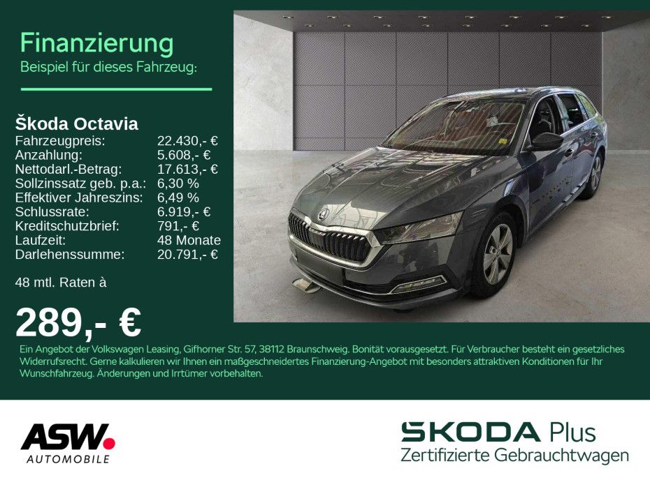 SKODA Octavia Combi First Edition 2.0 TDI DSG LED Pano