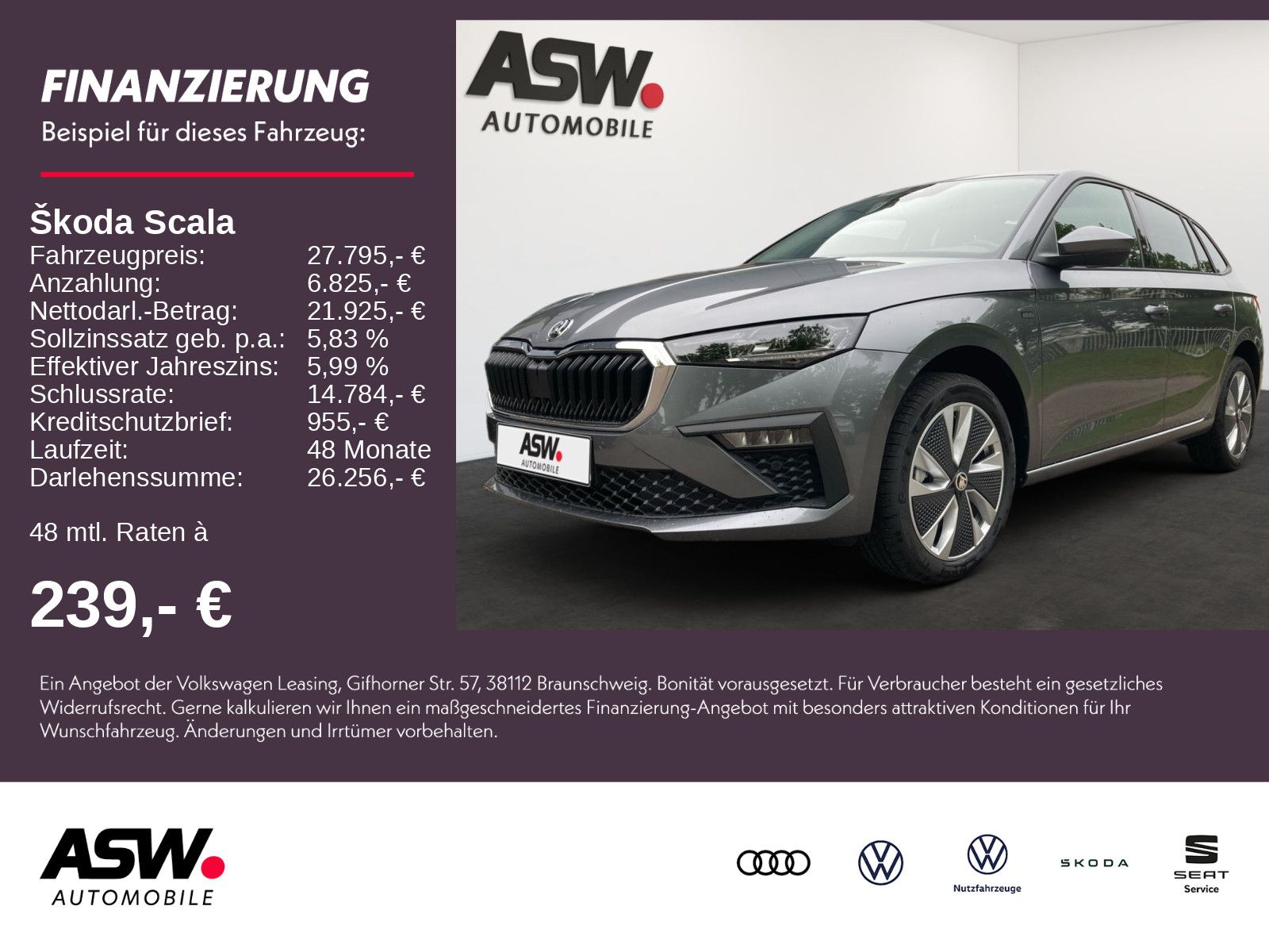 SKODA Scala Drive 1,0TSI 115PS SHZ PDC Kamera Navi AHK