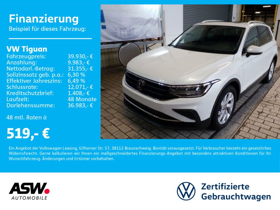 Volkswagen Tiguan Move 1.5 TSI DSG LED RFK Pano Stdhzg AHK