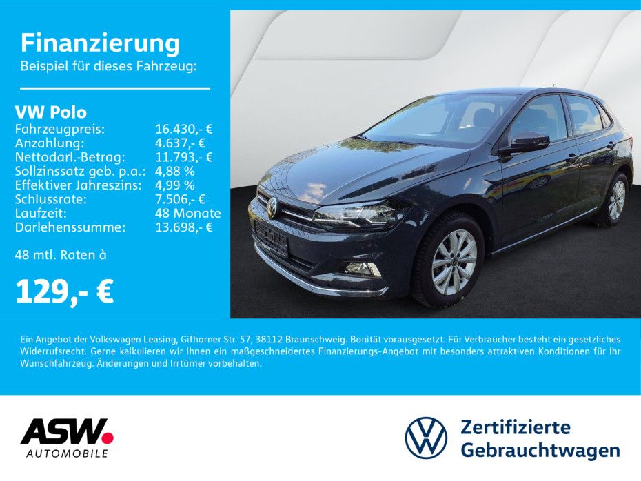 Volkswagen Polo Highline 1.0 TSI Klima VC SHZ PDC v/h