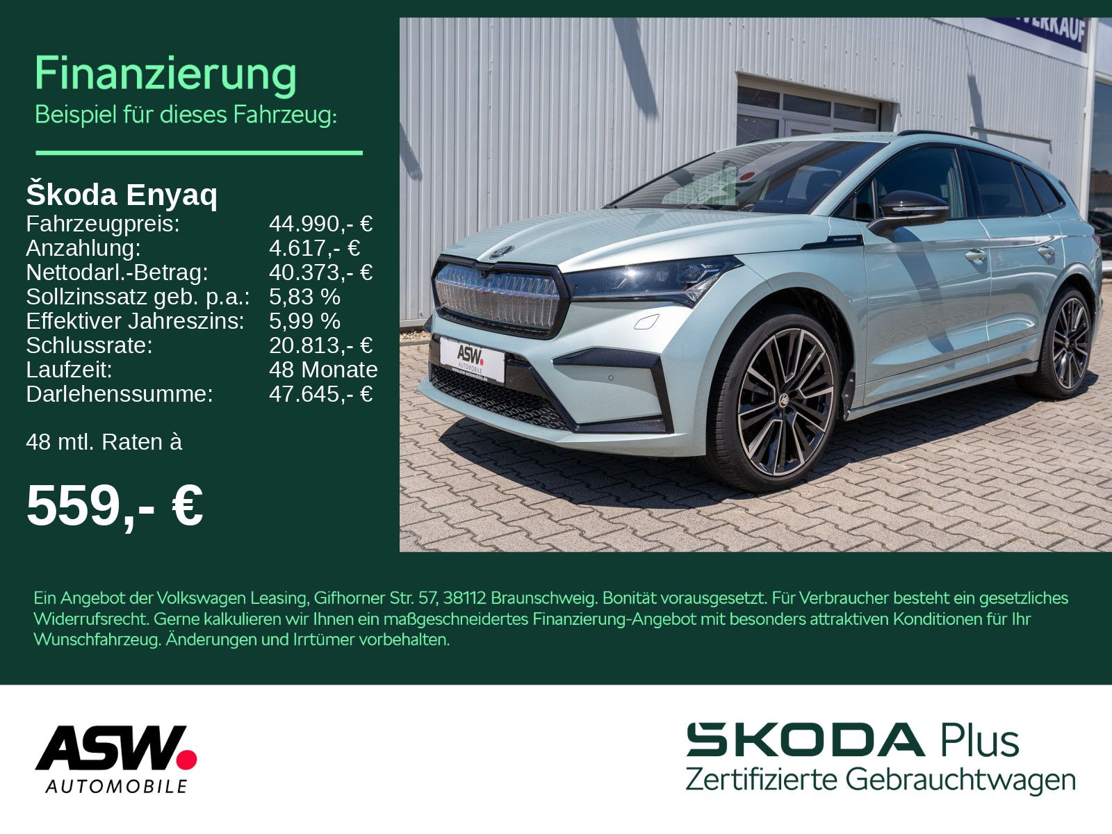 SKODA Enyaq iV 80x Founders Edition Navi Leder HUD AHK