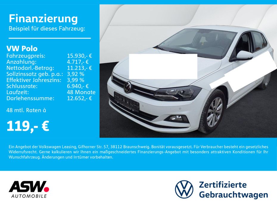 Volkswagen Polo Highline 1.0 TSI Navi PDC v+h SHZ DAB+