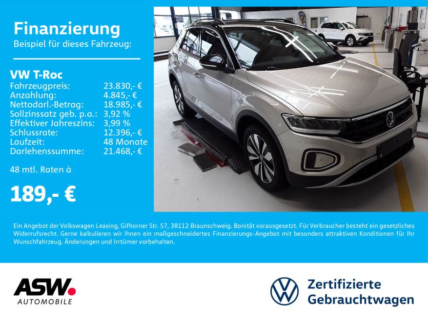 Volkswagen T-Roc Move 1.0TSI LED Navi ACC PDC Standheizung