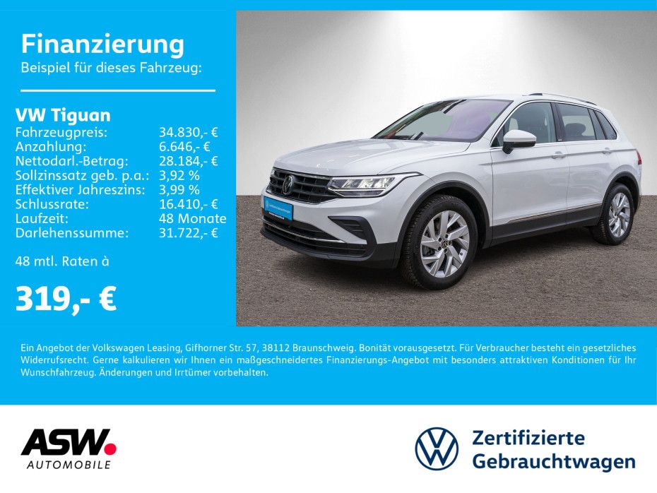 Volkswagen Tiguan Move 1.5 TSI DSG LED NAVI SHZ RFK ACC AHK