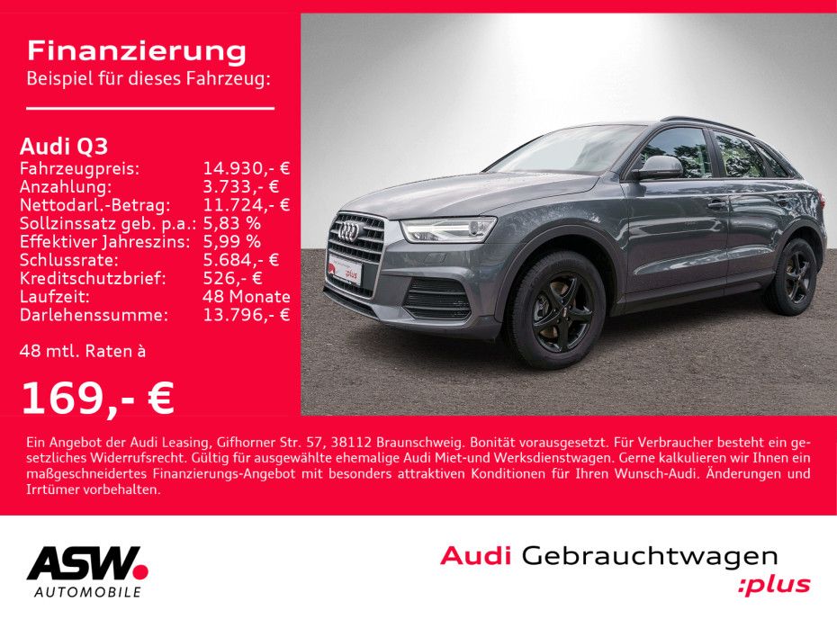 Audi Q3 1.4 TFSI basis ultra Xenon PDC SHZ