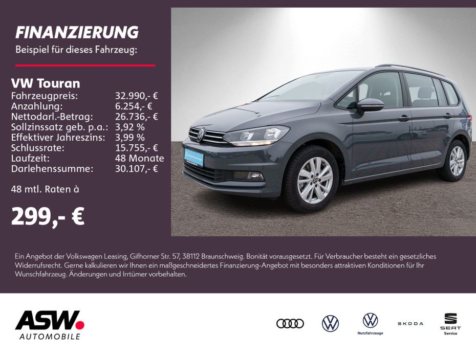 Volkswagen Touran Comfortline 1.5TSI Navi ACC PDC VC AHK 7S