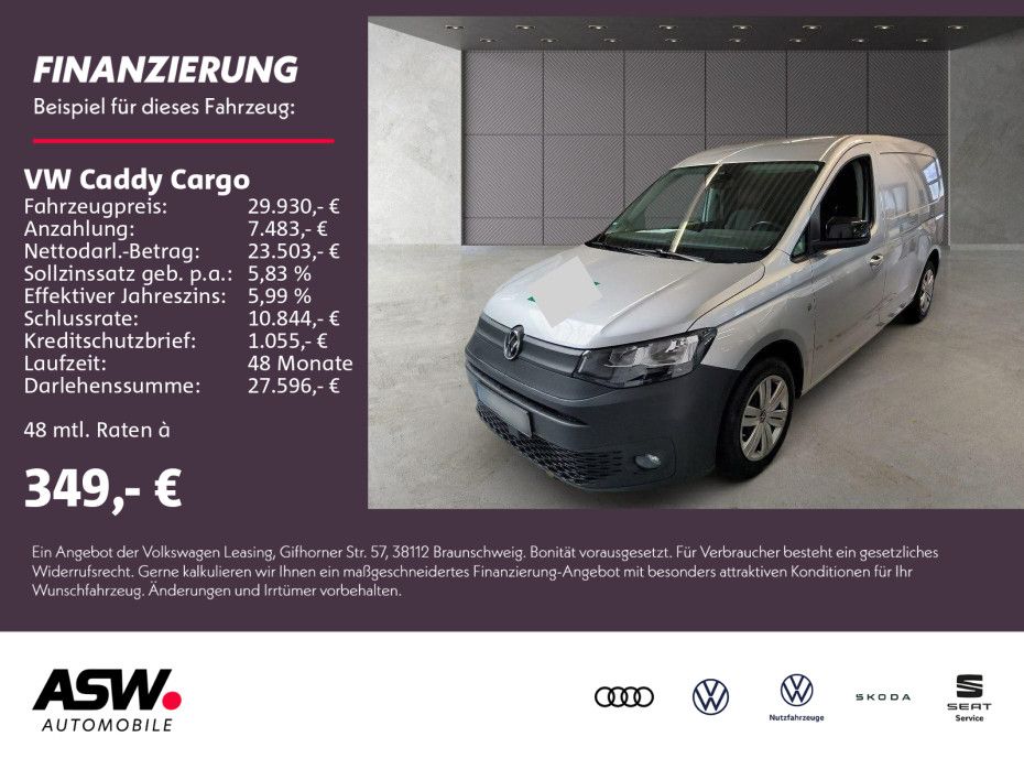 Volkswagen Caddy Cargo Maxi 2.0TDI DSG NAVI SHZ PDC RFK ACC